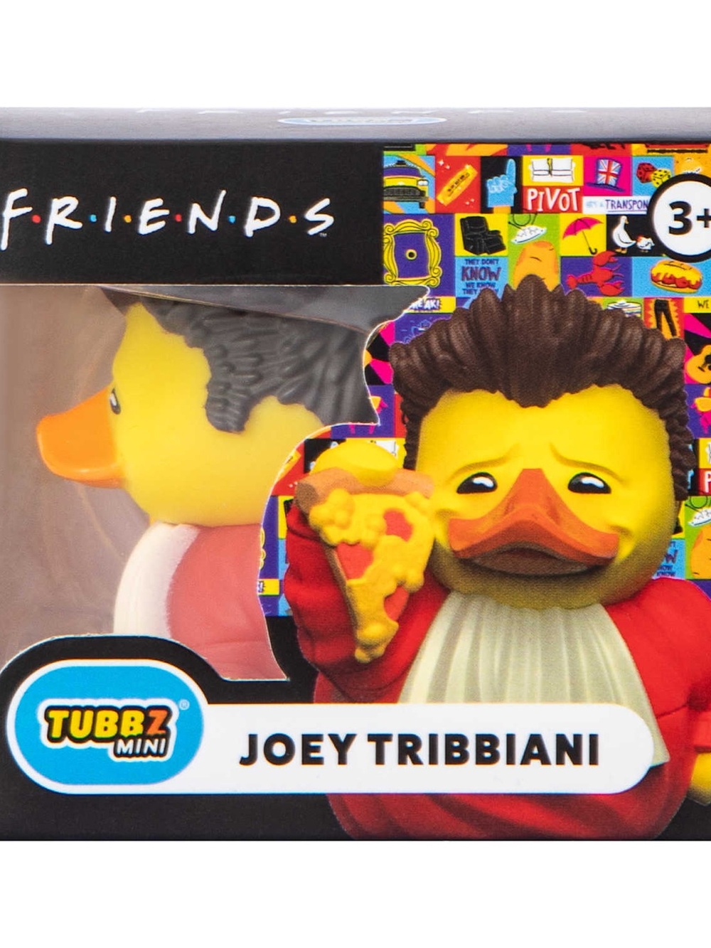 Tubbz Mini Friends Joey Tribbiani Yellow Collectible Duck NEW